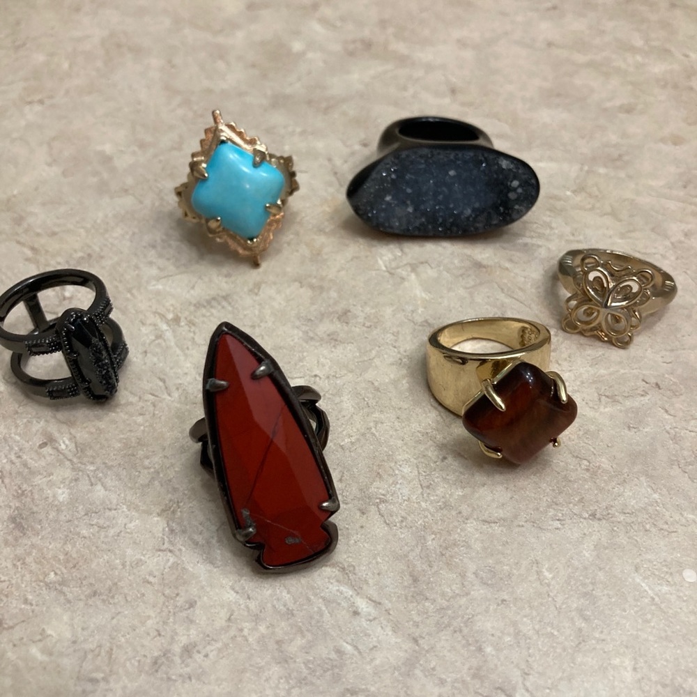 Variety of Kendra Scott rings